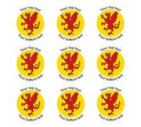 144 Personalised Flag Of Somerset Reward Stickers For Children, Teachers & Parents - Colourful, Easy Peel Stickers With Strong Adhesive Glue (144 30mm Stickers)