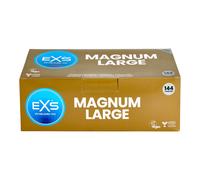 144 x Exs Magnum Large Condoms | Vegan Condoms | 60mm Width 190mm Length