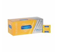 144 x Pasante Condoms | Extra Safe Regular Delay Ribbed Trim Flavours King Size