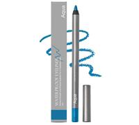 1440-Minute Longwear Eyeliner, Waterproof Natural Outline Matte Glitter Eyeliners Pencil, Smooth and Glide-On Colorful Eyeliner, Long-Lasting Ultra-Pigmented Gel Liner (Aqua)