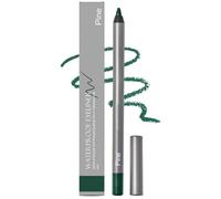 1440-Minute Longwear Eyeliner, Waterproof Natural Outline Matte Glitter Eyeliners Pencil, Smooth and Glide-On Colorful Eyeliner, Long-Lasting Ultra-Pigmented Gel Liner (Pine)