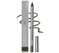 1440-Minute Longwear Eyeliner, Waterproof Natural Outline Matte Glitter Eyeliners Pencil, Smooth and Glide-On Colorful Eyeliner, Long-Lasting Ultra-Pigmented Gel Liner (Olive)