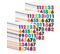 1440 Pcs Colorful Self-Adhesive Number Stickers for DIY Crafts, Educational Activities, and Creative Projects