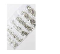 1440pcs 20Colors Glitter 3D Flatback Glass Nail Art Clear Crystal AB Rhinestones Shiny Gem Manicure Accessories for Nail and Face Art, Craft Decoration(Moon Shade)