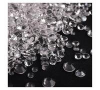 1440Pcs/Pack Mix Size Black Glass Flat Back Rhinestone Glitter Diamond Non Hotfix Rhinestones for Nail Art Clothes(Crystal Unfoiled)
