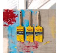 144152125 Clearcut Series Glide Angular Trim Paint Brush, 2-1/2 inch - 3-Pack