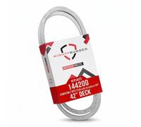 144200 Craftsman Deck Belt Replacement, Length 88.375", Heavy-Duty Aramid Cord Belt Replaces 131290 532131290 419271 532144200 for Husqvarna LT, LTH, LR, YT, YTH Series, Series of Poulan Craftsman