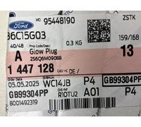 Glow plug Pencil-type Glow Plug 0 250 204 002 BOSCH for FORD PEUGEOT CITROËN