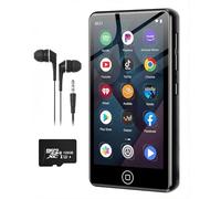 144GB MP3 Player with Bluetooth and WiFi, Android Spotify Music Player for Pandora, Amazon Music, Audible. 4.02" Touchscreen, Speaker, Supports Play Store,Up to 512GB