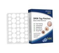 144Pcs/Box Pimple Patches, Invisible Hydrocolloid Acne Patches for Blemishes, Zits, and Breakouts Easy-to-Use Spot Cover for Day & Night, SKIN MASK