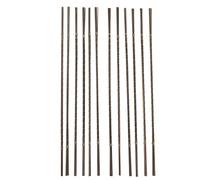 144pcs Jeweler Piercing Saw Blades 3/0 Spiral Teeth High Precision Cutting Blades for Wood Metal Jewelry Making Crafting Metalworking Durable Metal Material 133mm Length 144