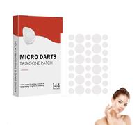 144pcs Micro Needle Patches, Microdart Pimple Patch, Skin Tag Patches, Spot Patch, Professional Gently Eliminate Pimples, for All Skin Types (144pcs)