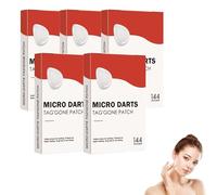 144pcs Micro Needle Patches, Microdart Pimple Patch, Skin Tag Patches, Spot Patch, Professional Gently Eliminate Pimples, for All Skin Types (5*144pcs)