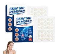 144PCS Microneedle Skin Tag Patches, Microneedle Patches for Face and Body, Water-Resistant Breathable Adhesive Pads with Gentle Plant-Based Formula for Home, Travel and Daily Use (2box)