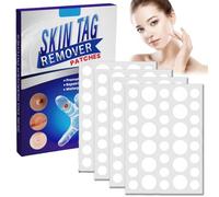 144PCS Wart Removal Patches,Skin Tag Remover Stickers Patches,Mole Remover Treatment Patches,Natural Skin Tag Patches,Wart Remover for Face,Flat Wart Remover,Tags and Mole Remover,Tags & Moles Remover