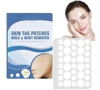144PCS Wart Removal Patches,Wart Removal Plasters Pads,Mole Remover Treatment Patches,Stickers Patches for Remove Skin Tags,Skin Tag Patches,Remover Patches Mole Wart Removing Sticker,Mole Removal