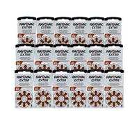 Rayovac Extra 312, 8 Pack, Hearing Aid Batteries, High Performance, Zinc Air Batteries, 1 Blister Card, Brown, 312AUX-8XEMF