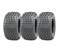 145/70-6 Knobby ATV Tyres Quad Trailer Kids Wheels 50cc - 110cc 75kgs (Set of 3)
