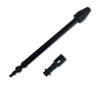 145 Bar Dirt Blaster Lance Turbo Compatible with Karcher K2-K7 Parkside | Engineering plastic construction,0-60 adjustable spray,fits Lavor Spear Jackson,car patio wall garden stain removal