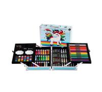 145 Piece Artist's Aluminium Art Carry Case Leaper White One Size