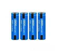 14500 Rechargeable Battery AA, flashlights, remote controls, toys, electric shavers, cordless vacuum cleaners, IFR14500 3800mAh (2)