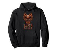1453 Never Forget - Byzantine Empire - Medieval History Pullover Hoodie