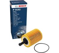 Bosch P9192 Car Oil Filter - Separates Soot and Metal Particles from Engine Oil - Provides Reliable Engine Lubrication
