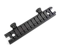 145mm 0.5" Picatinny Riser Rail Mount Dovetail 14 Slots Low Profile Mount Rail 20mm-21mm Width Weaver Mount Base Sight Riser Rail