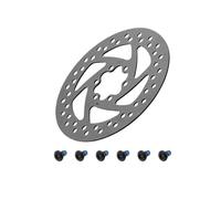145mm/160mm Brake Disc for Ka-abo for War-rior 11 for Wolf King GT/GT Pro Electric Scooter Disc Brake Pads E-Scooter Disc Brake Accessory(145mm)