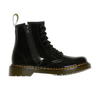 1460 Patent Leather Lace Up Boots, unisex, Dr. Martens, Kids Boots, Black, 24 EU, Kids 24 EU