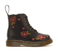 1460 T Lace-Up Boots with Flowers Black 24EU