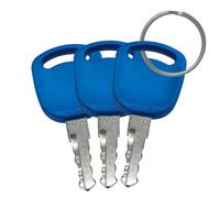 14601 lgnition Keys Replacement for Case-IH New Holland Ford Tractors 5640 6640 7740 7840 8160 8240 8260 8340 8360 8560 TS100A TS115A TS125A TS135A (Pack of 3)