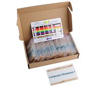 1460Pcs 1/4W 73 Values 1% Precision Metal Film Electronic Resistor Assortment Kit Set 1ohm-1Mohm Geekstory