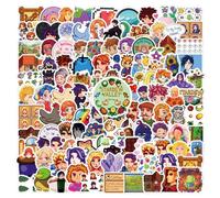 146Pcs Stardew Valley Merch Stickers Pack, Funny Game Vinyl Waterproof Stickers for Water Bottle,Skateboard,Laptop,Phone,Bumper,Car Decals for Kids Teens Adults for Party Favors Supplies Decor…