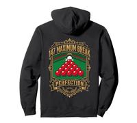 147 Maximum Break Snooker Player Perfection Retro Vintage Pullover Hoodie