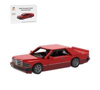 1473 Pieces 3-Tier Bag 1980 German Coupe Building Blocks Set/Red/Dark Red