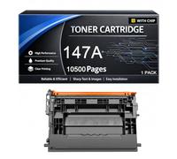 147A Toner Cartridge with Chip Compatible for HP 147A W1470A 147X W1470X 10500pages for LaserJet Enterprise M611dn M611 M611x M610 M610n M612 MFP M634 M634h M635 M635fht Printers