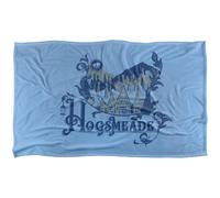 (147cm x 91cm, Blue) Harry Potter Hogsmeade Supersoft Blanket