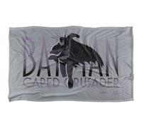 (147cm x 91cm, Multicoloured) Batman Caped Crusader Running Soft Touch Blanket