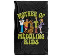 (147cm x 91cm, Multicoloured) Scooby Doo Mother Of Meddling Kids Soft Touch Blanket
