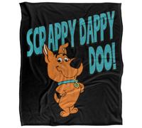 (147cm x 91cm, Multicoloured) Scooby Doo Scrappy Dappy Doo! Blanket