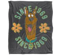 (147cm x 91cm, Multicoloured) Scooby Doo Since 1969 Soft Touch Blanket