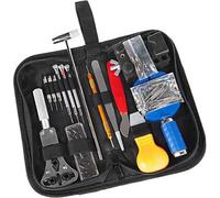 147Pcs Watch Repair Tool Kit Back Case Opener Remover Spring Pin Bars Watchmaker