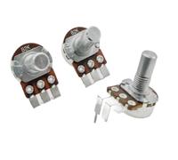 148 Single Link Bend Angle Potentiometer B2K Power Amplifier Volume Adjustment Circular Axis Length 15mm 1Pcs