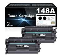 148A W1480A Toner- (with Chip) Compatible 2 Pack 148A Toner Cartridge Replacement for HP 148A Laser Pro 4001 4001dn 4001dw, MFP 4101 4101fdn 4101fdw Printer