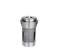 148E Toothless CNC Lathe Collet Spring Steel Chuck Round Hole Square Hole Hexagon Hole Collet(148E Square Hole,10mm)