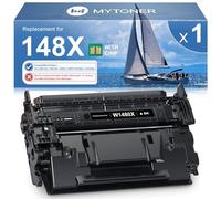 148X Black High Yield Toner Cartridge (with Chip) Compatible Replacement for HP 148X W1480X 148A W1480A for Laserjet Pro 4001dw 4001dn 4001n MFP 4101fdw 4101fdn Printer,1 Pack | W1480X
