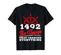 1492: The Voyage that Changed Everything Columbus Day Value Graphic T-Shirt