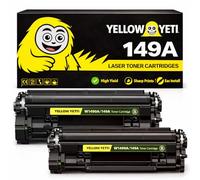 149A W1490A Black Toner Cartridge with Chip Compatible Replacement for HP 149A 149X W1490A W1490X, Black Toner for HP LaserJet Pro 4002d 4002dn 4002dw, LaserJet Pro MFP 4102dw 4102fdw 4102fdn, 2 Pack