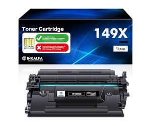 149X W1490X With Chip Toner Cartridge Compatible for HP 149X 149A W1490X W1490A Toner Pro 4002dn 4002d 4002 MFP 4102fdw 4102dw 4102fdn 4102 Black, 1-Pack